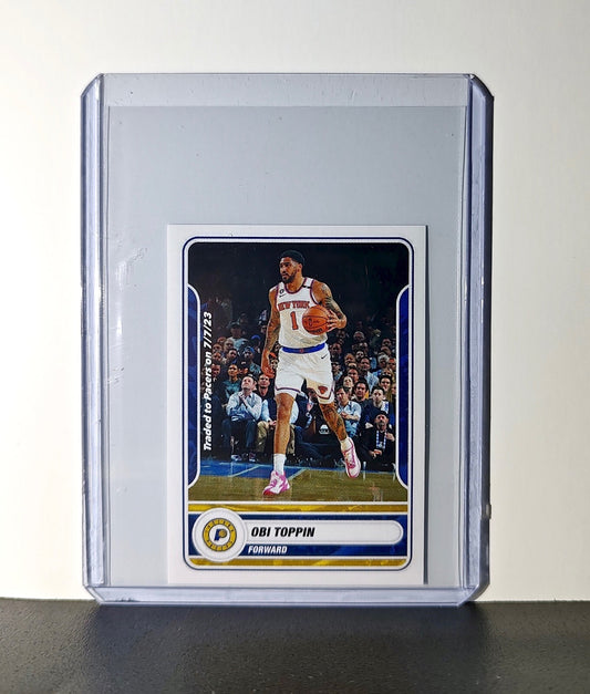 Obi Toppin 2023-24 Panini NBA #200 Sticker Card Indiana Pacers