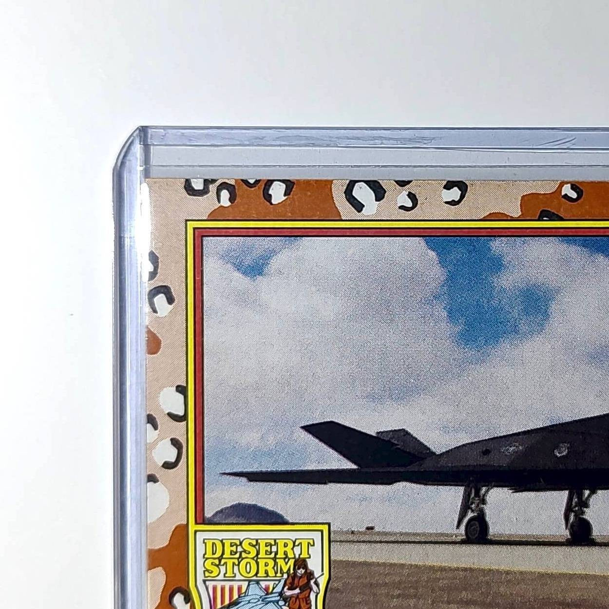 F-117A Stealth Fighter 1991 Topps Desert Storm #21 Card