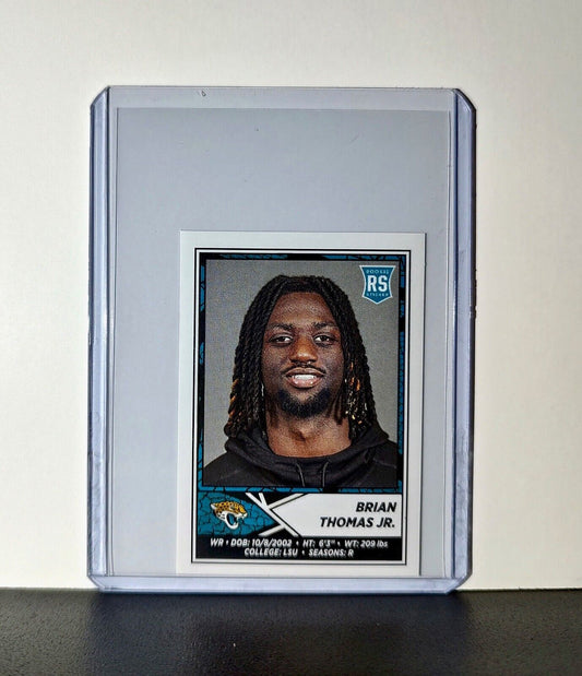 Brian Thomas Jr. 2024 Panini NFL Sticker #215 Jacksonville Jaguars