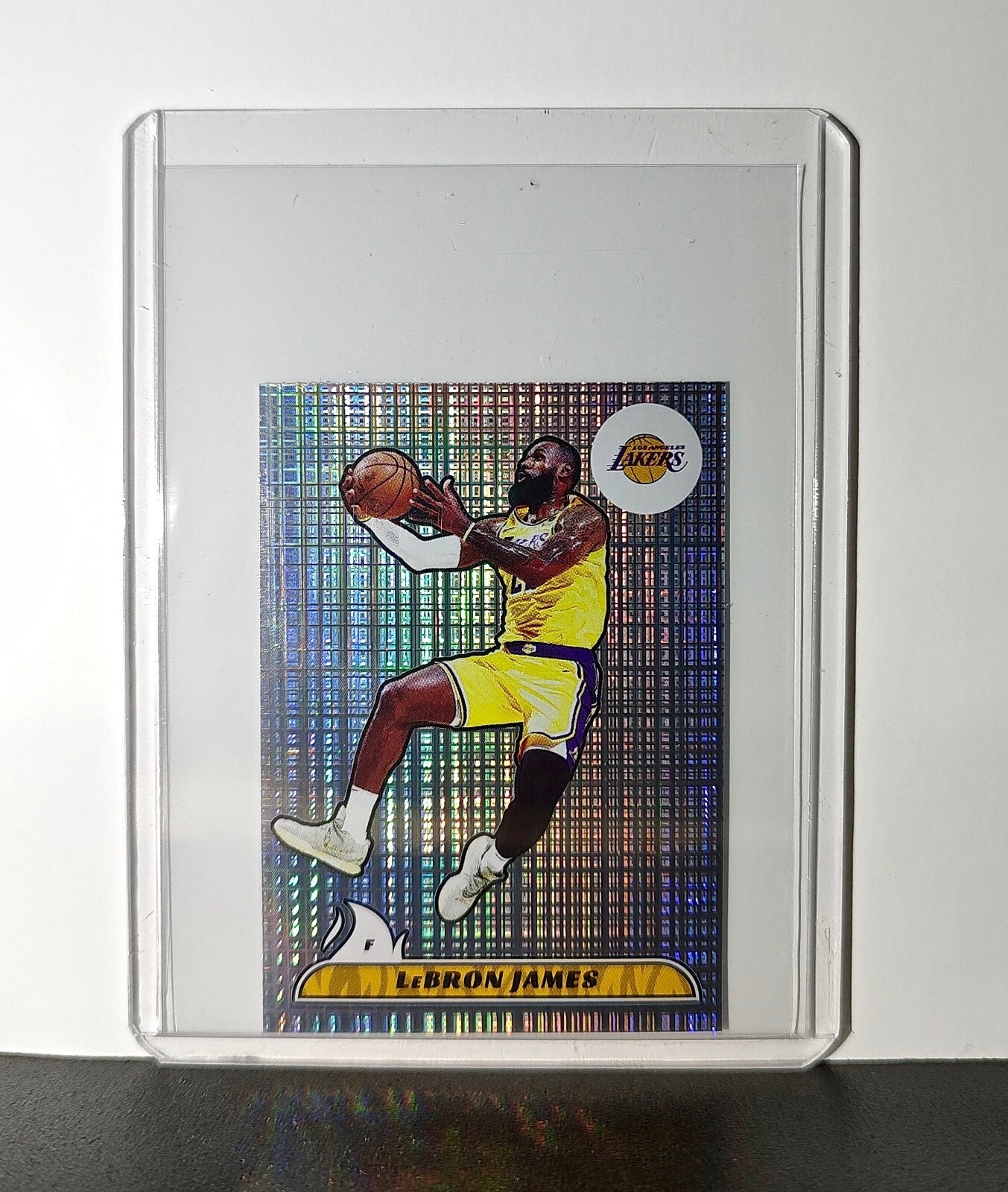 LeBron James 2024-25 Panini NBA #370 Foil Sticker Card Los Angeles Lakers