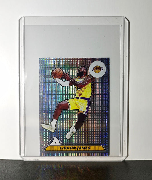 LeBron James 2024-25 Panini NBA #370 Foil Sticker Card Los Angeles Lakers