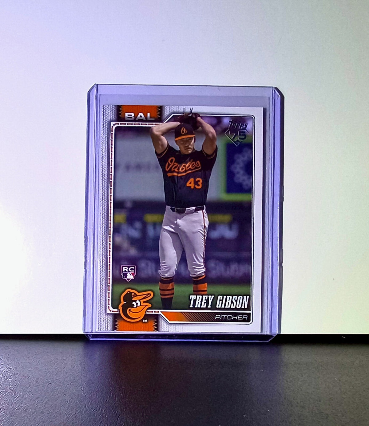 Trey Gibson Rookie 2026 Topps Update MLB #US36 Card Baltimore Orioles