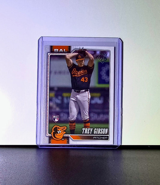 Trey Gibson Rookie 2026 Topps Update MLB #US36 Card Baltimore Orioles