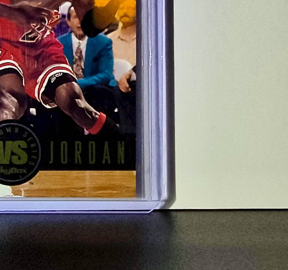 Michael Jordan 1993-94 Skybox Showdown Series VS Clyde Drexler #SS11 Card Bulls