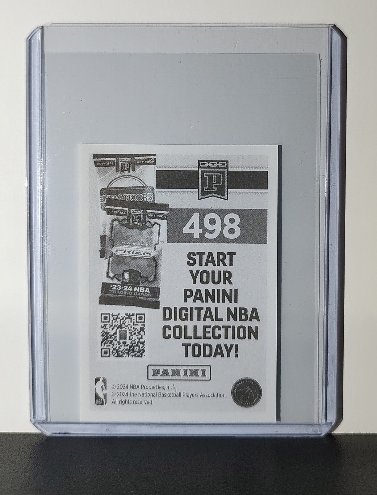 Shaquille O'Neal Legends 2024-25 Panini NBA #498 Sticker Card Los Angeles Lakers