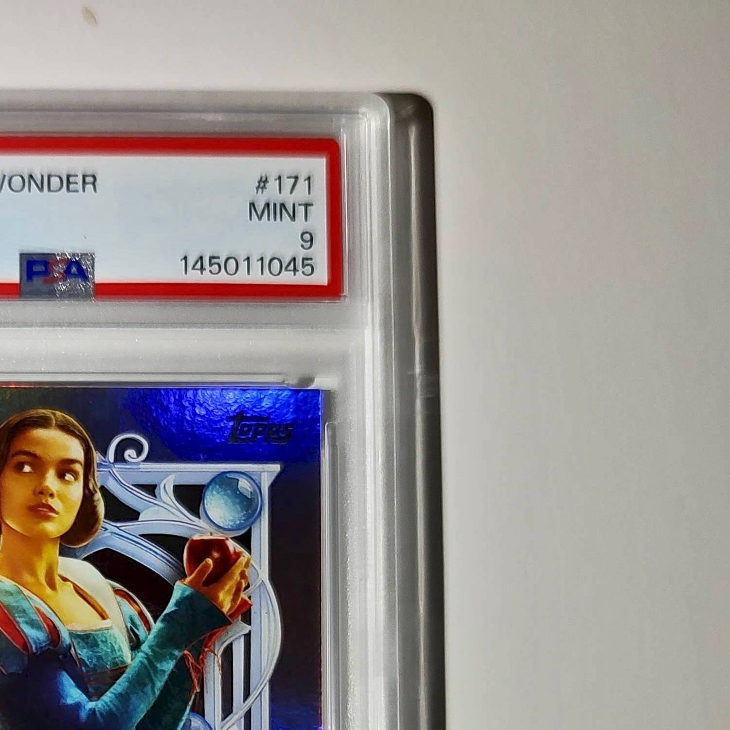 Snow White  2025 Topps Disney Cartoon Princess #171 Card PSA 9