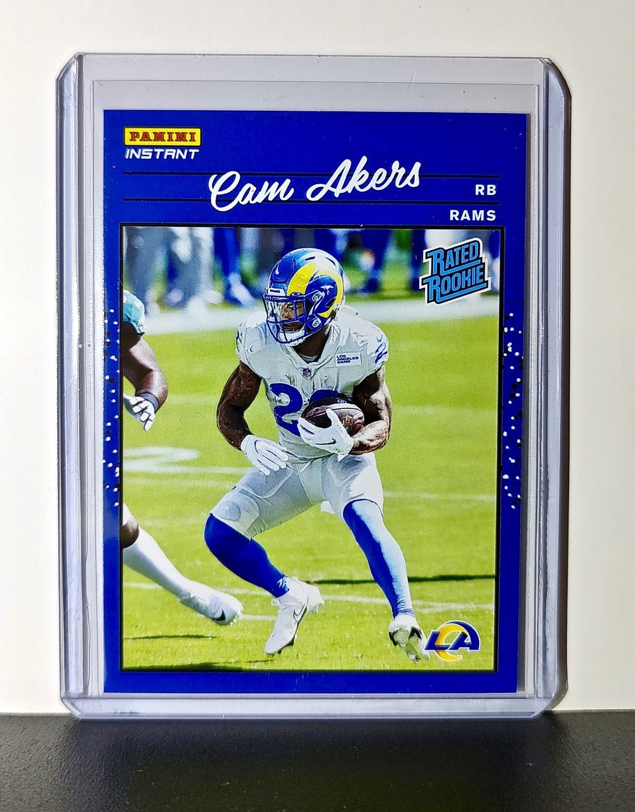 Cam Akers Rookie 2020 Panini NFL #21 Rated Rookie Card Los Angeles Rams