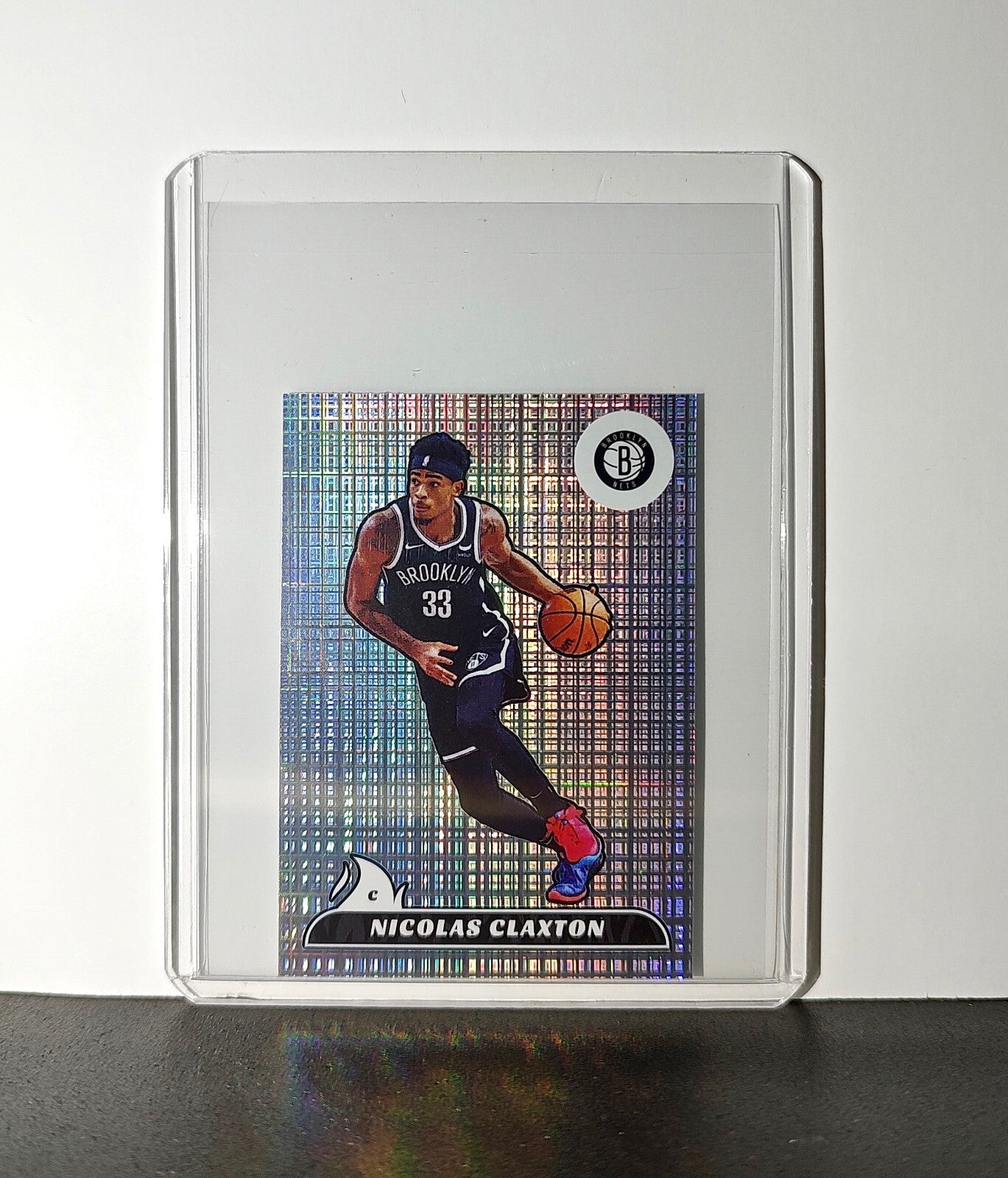 Nicolas Claxton 2024-25 Panini NBA #134 Sticker Card Brooklyn Nets