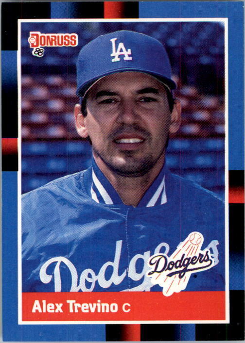 1988 Alex Trevino Donruss Baseball Card #376