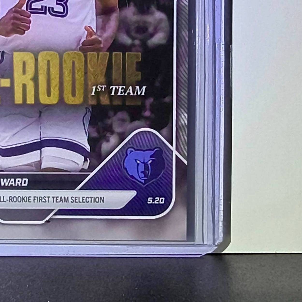 Cedric Coward Rookie 2025-26 Topps Now NBA All-Rookie 1st Team Memphis Grizzlies