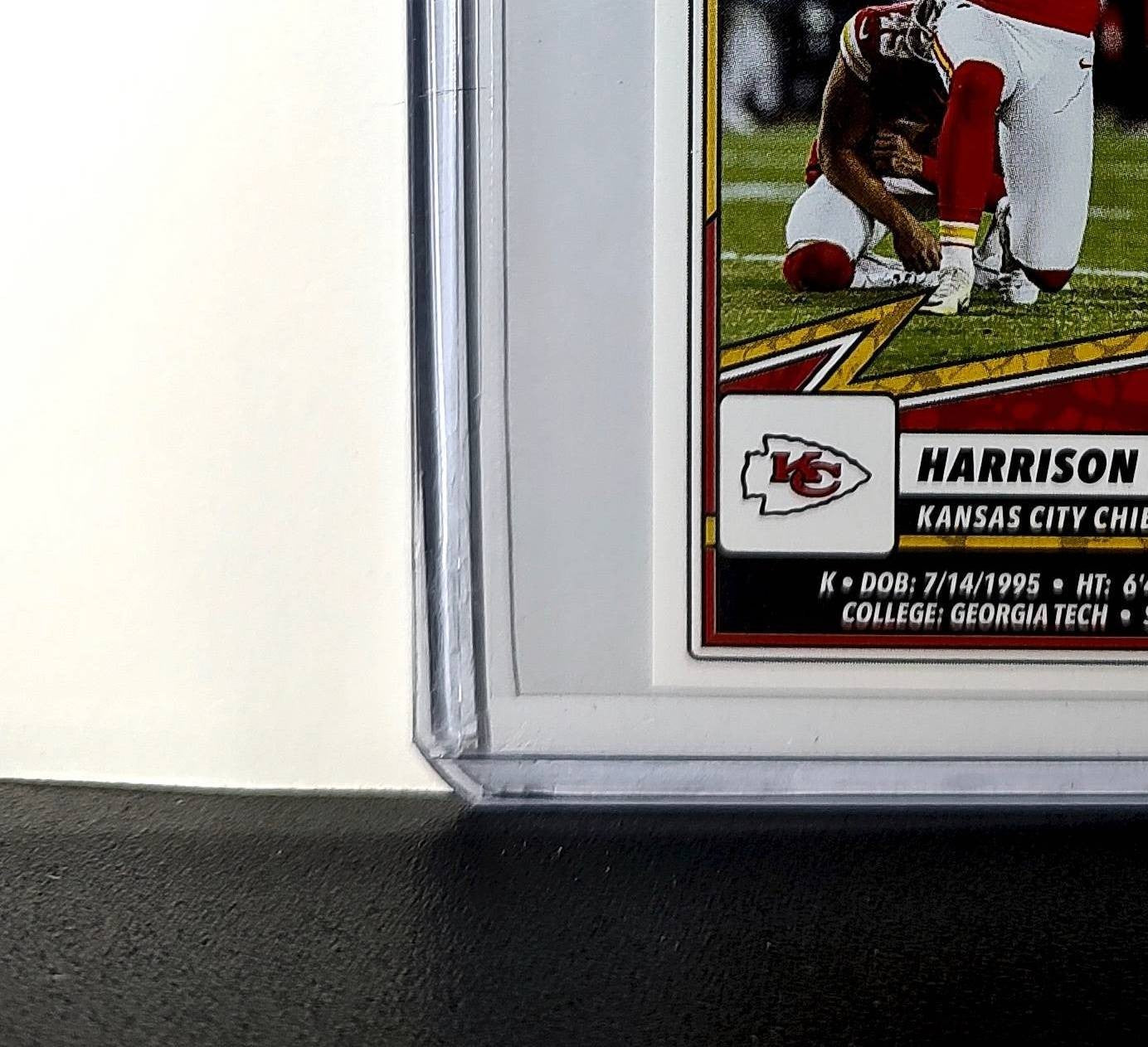 Harrison Butker 2025 Panini NFL #260 Sticker Kansas City Chiefs