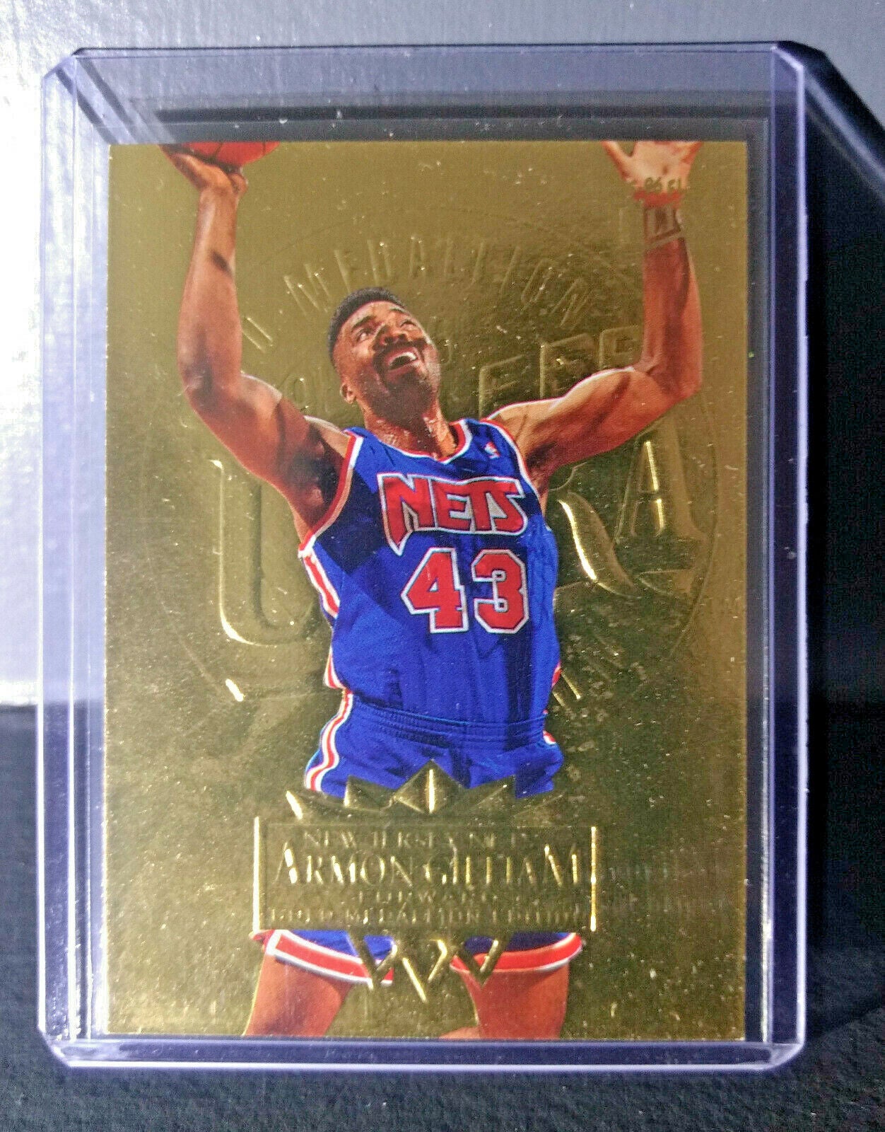 1995-96 Armon Gilliam Fleer Ultra Gold Medallion #114 Basketball Card