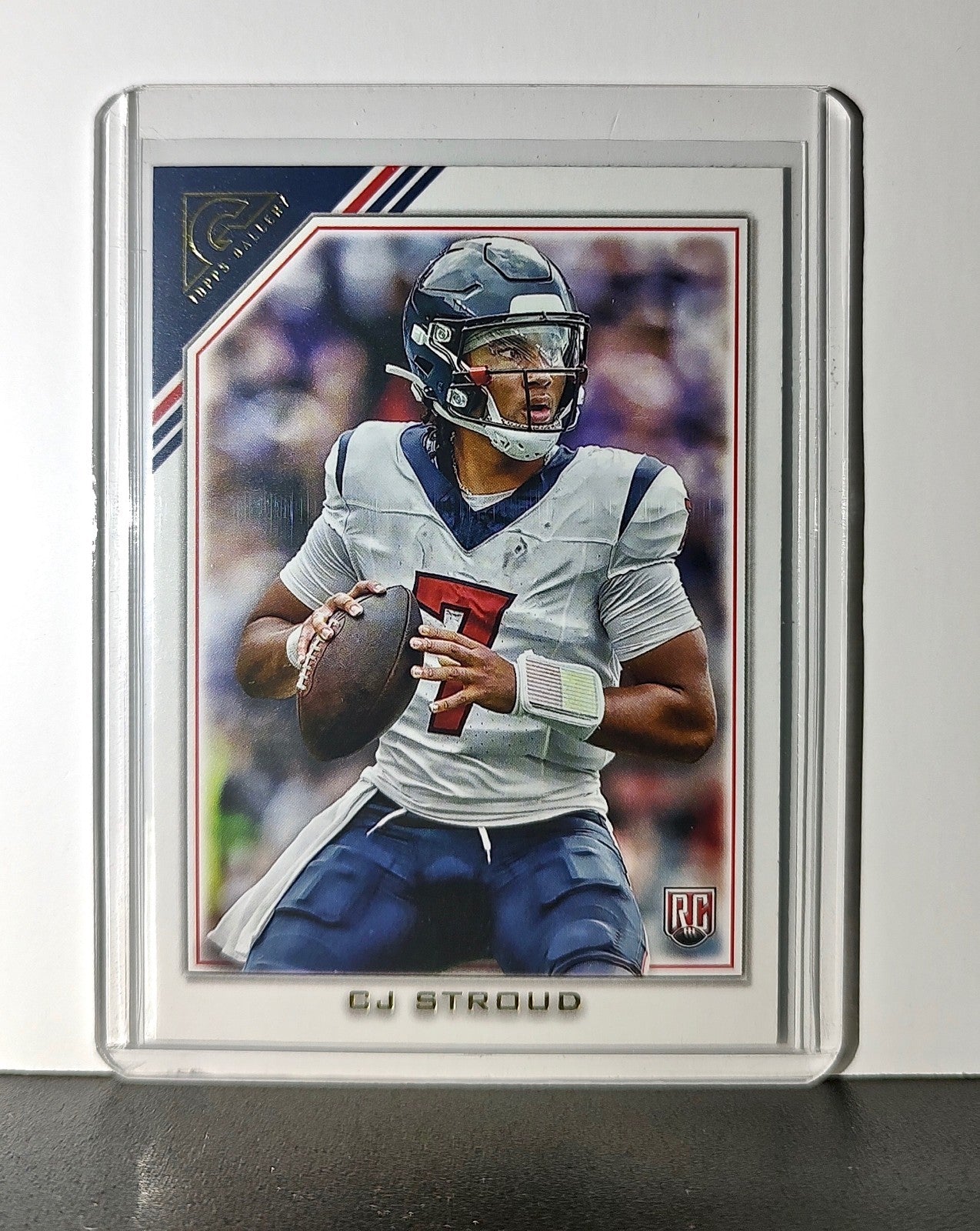 CJ Stroud Rookie 2023 Topps Gallery NFL #377 Card Houston Texans