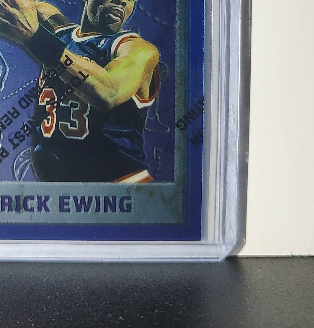 Patrick Ewing 1995-96 Topps Finest NBA #243 Card New York Knicks