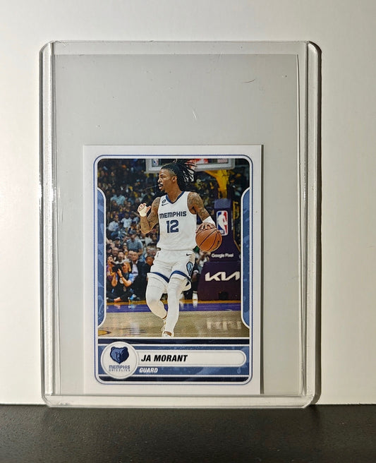 Ja Morant 2023-24 Panini NBA #376 Sticker Memphis Grizzlies