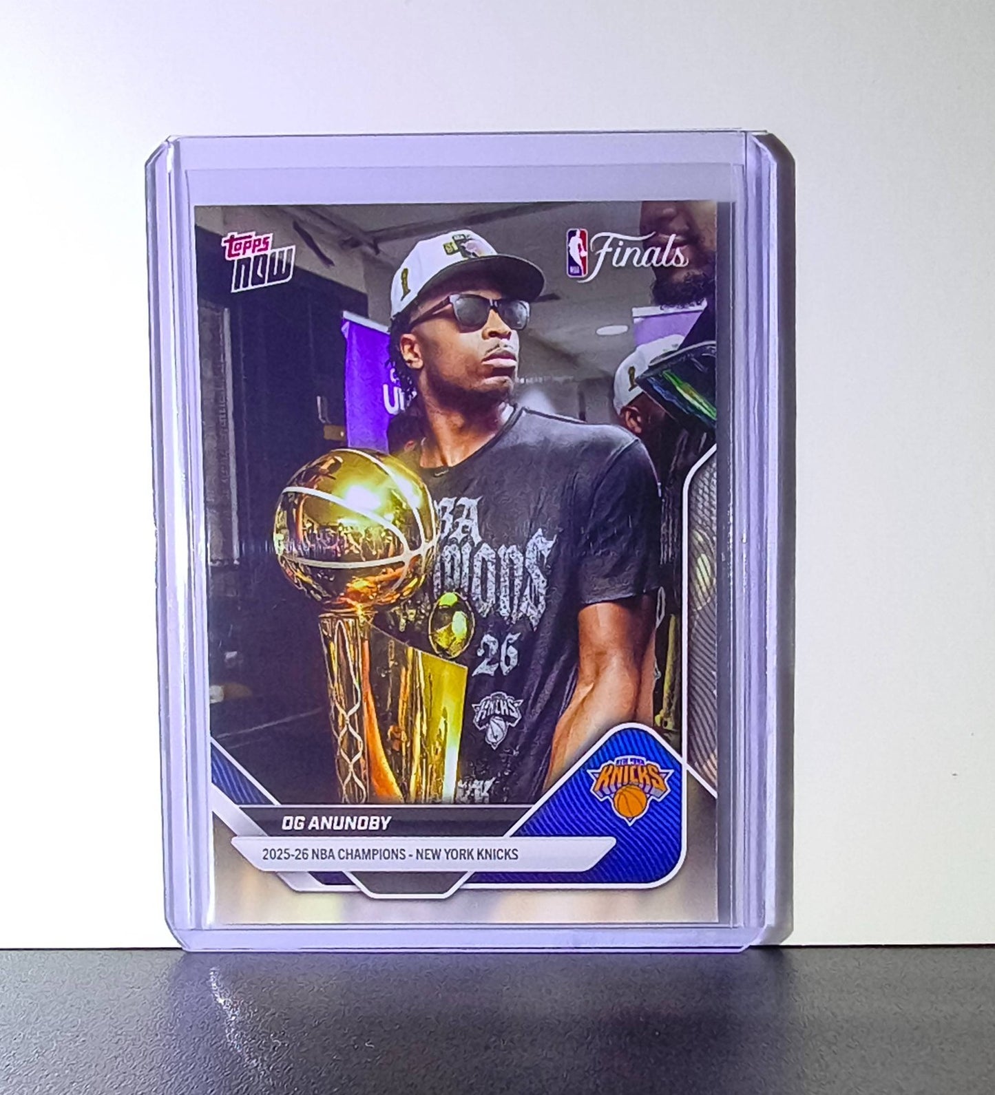 OG Anunoby 2026 Topps Now NBA Champions #C3-SP Card New York Knicks