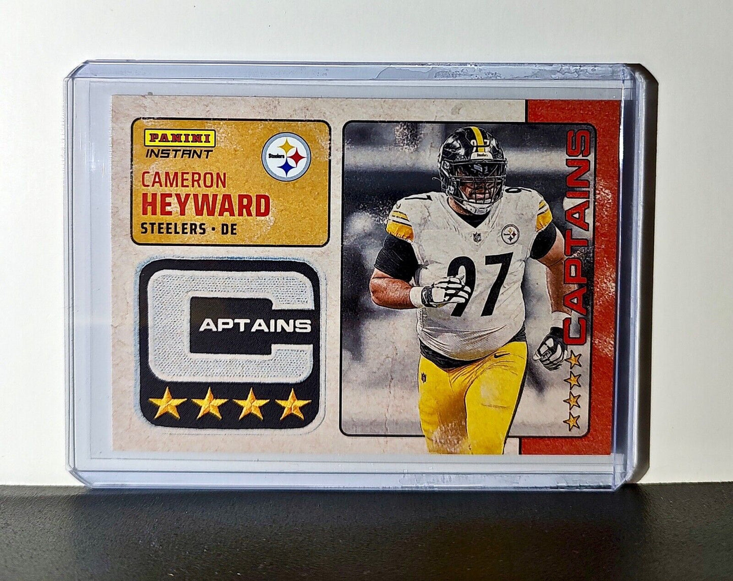 Cameron Heyward 2024 Panini Captains NFL #40 Card Pittsburgh Steelers 1/351