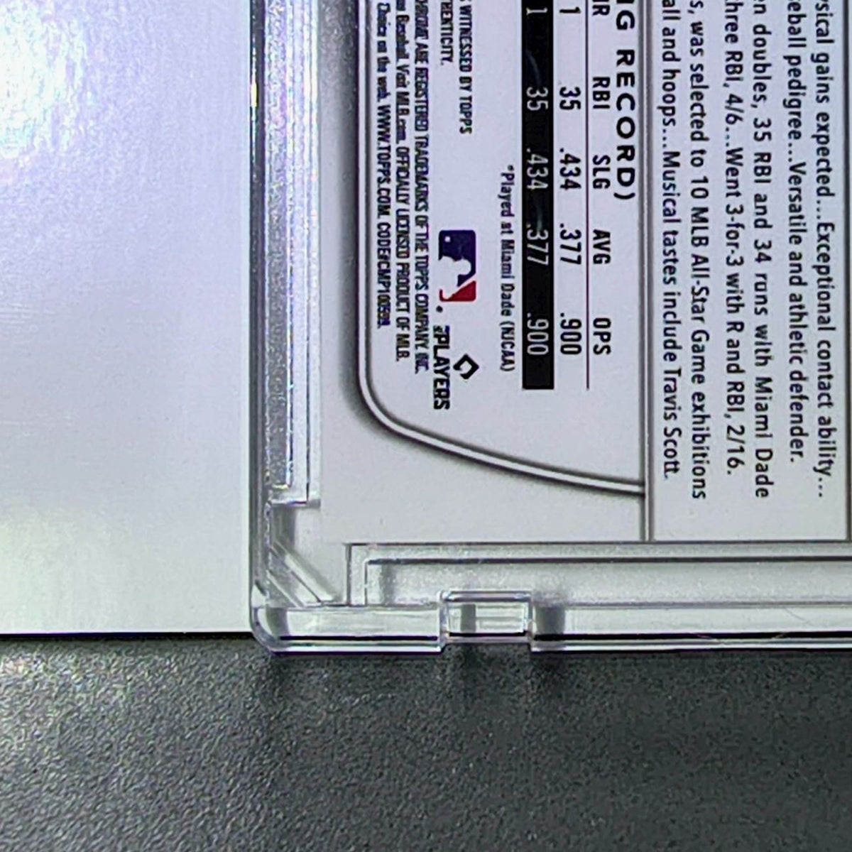 D’Angelo Ortiz Rookie 2025 MLB Bowman Chrome #CPA-DO 1st Autograph Card Red Sox