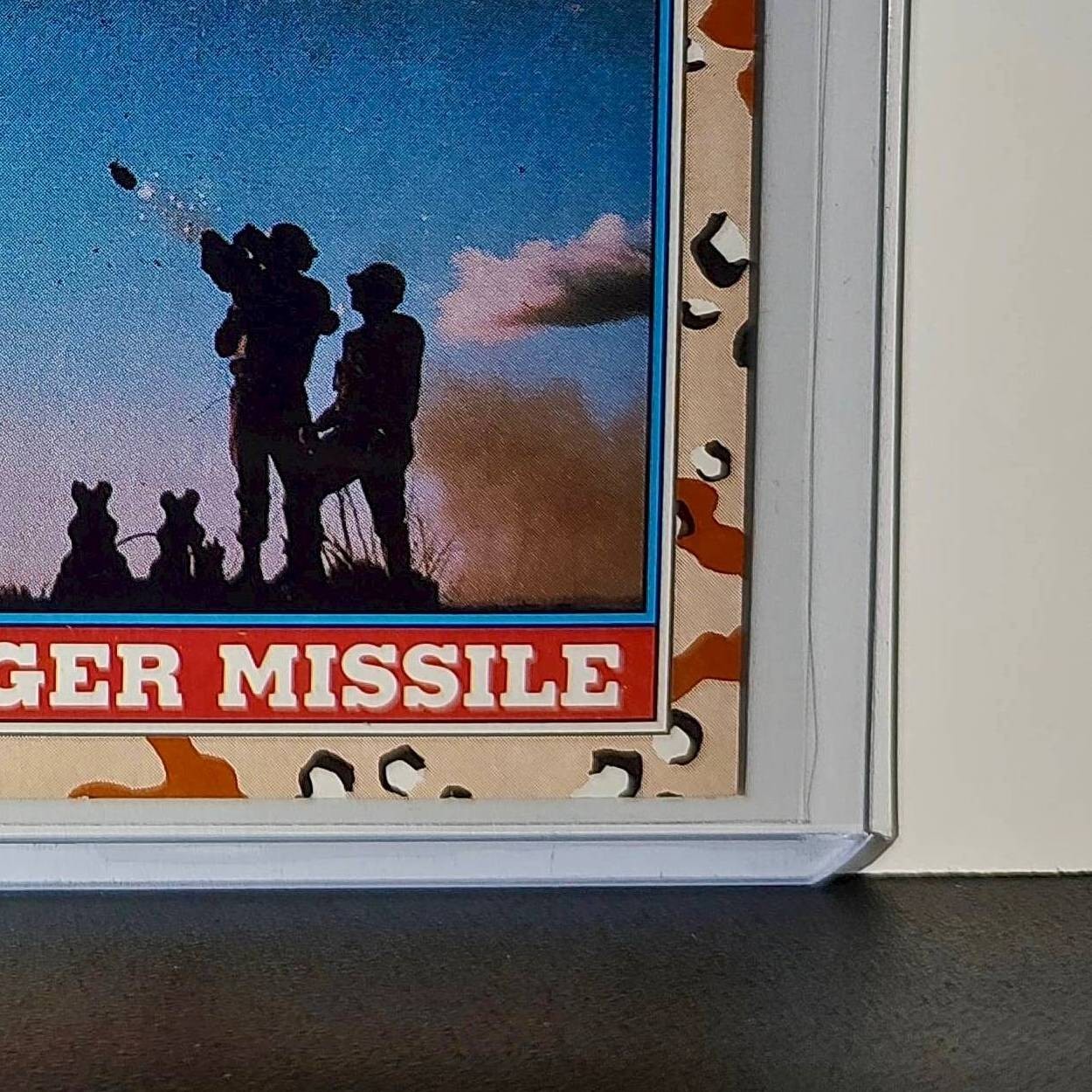 Stinger Missile 1991 Topps Desert Storm #89 Card