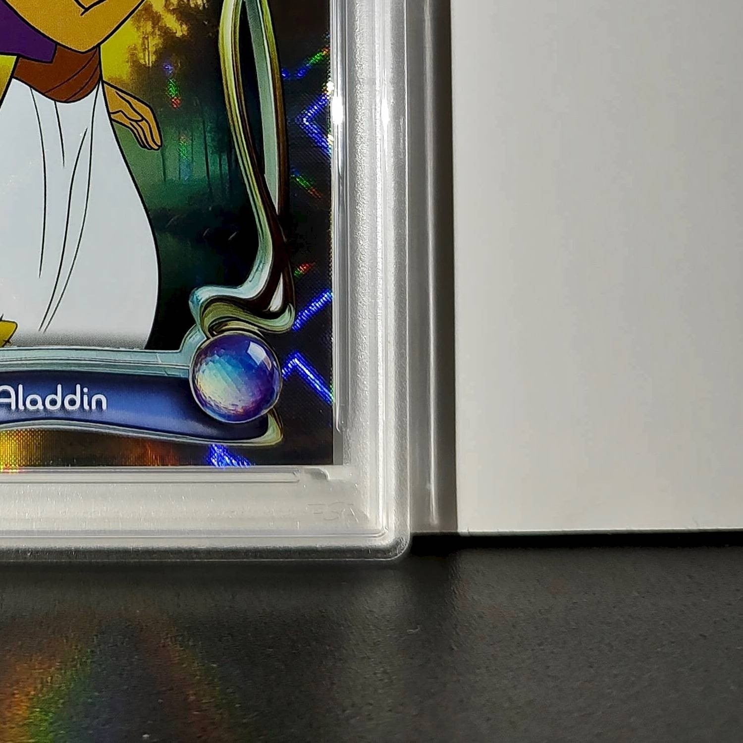 Aladdin 2025 Topps Disney Wonder #49 Winter Variant Card Aladdin PSA 8