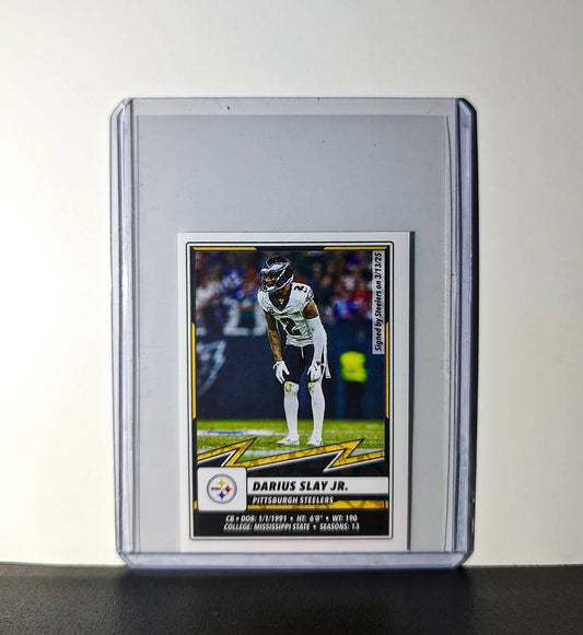 Darius Slay Jr. 2025 Panini NFL #162 Sticker Pittsburgh Steelers