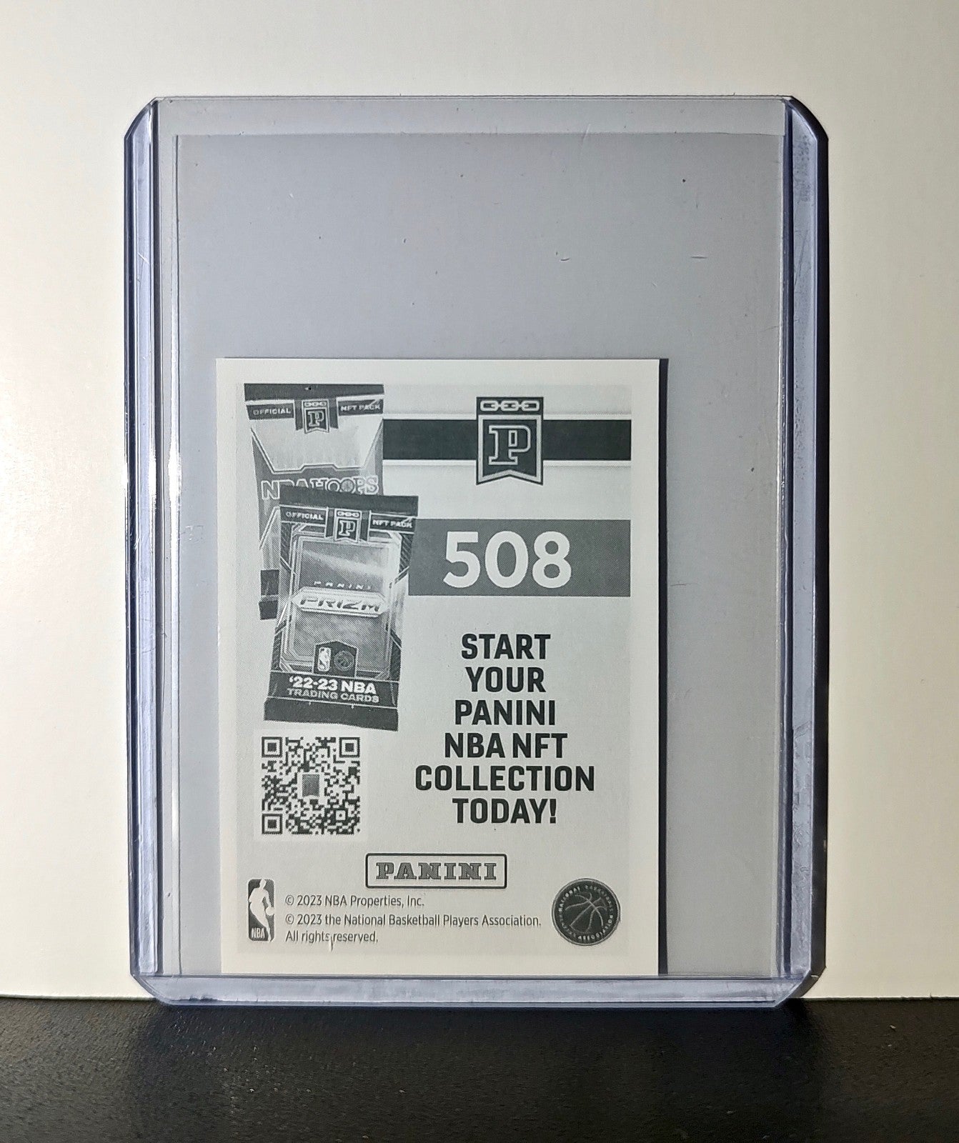 Tony Parker 2023-24 Panini NBA #508 NBA Legends Sticker San Antonio Spurs