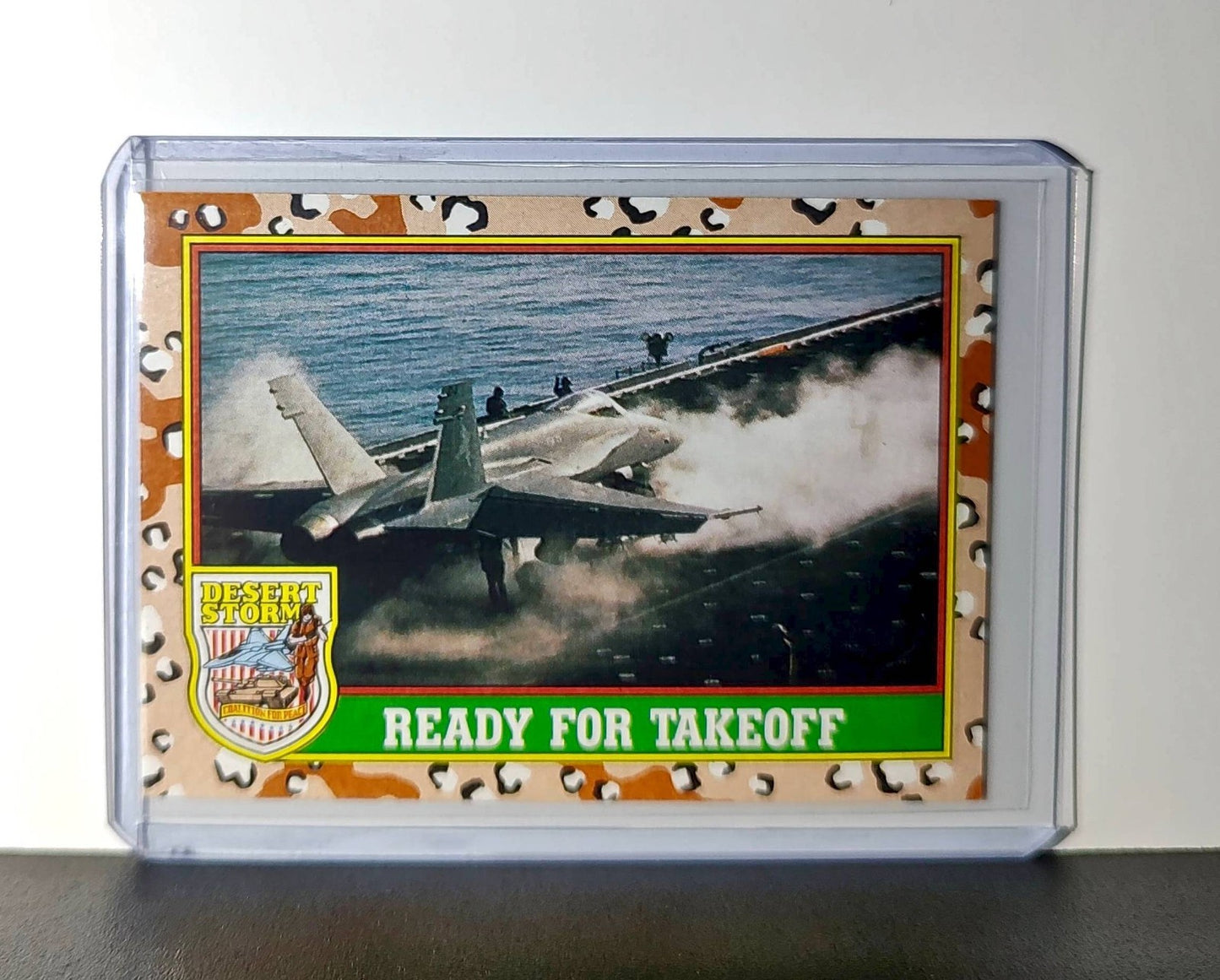 Ready for Takeoff 1991 Topps Desert Storm #26 Card