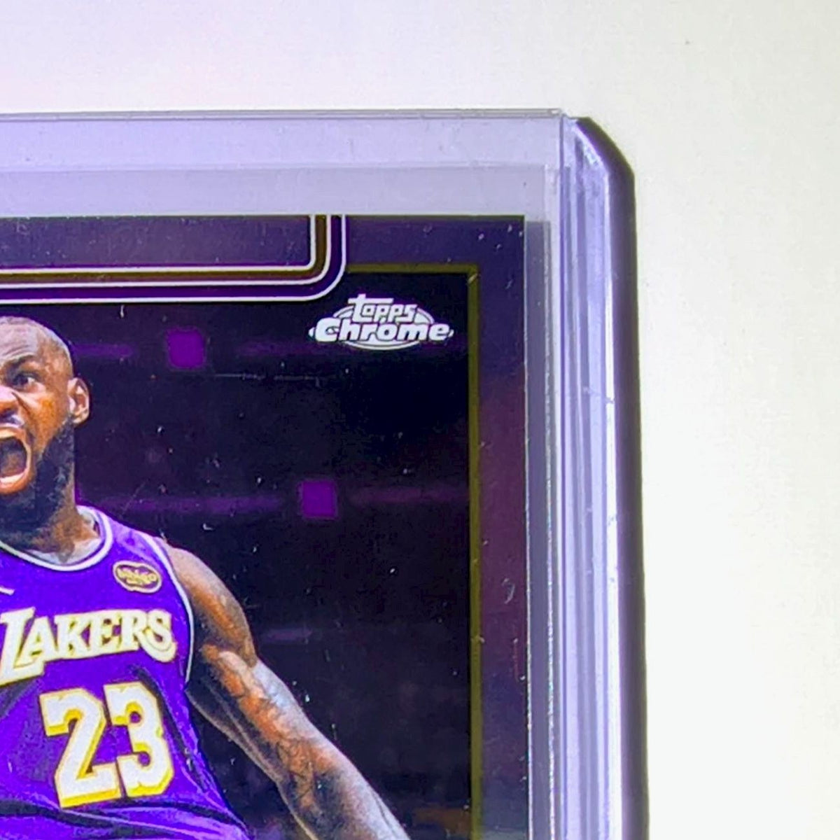 LeBron James 2025-26 NBA Topps Chrome Update #1 Card Los Angeles Lakers