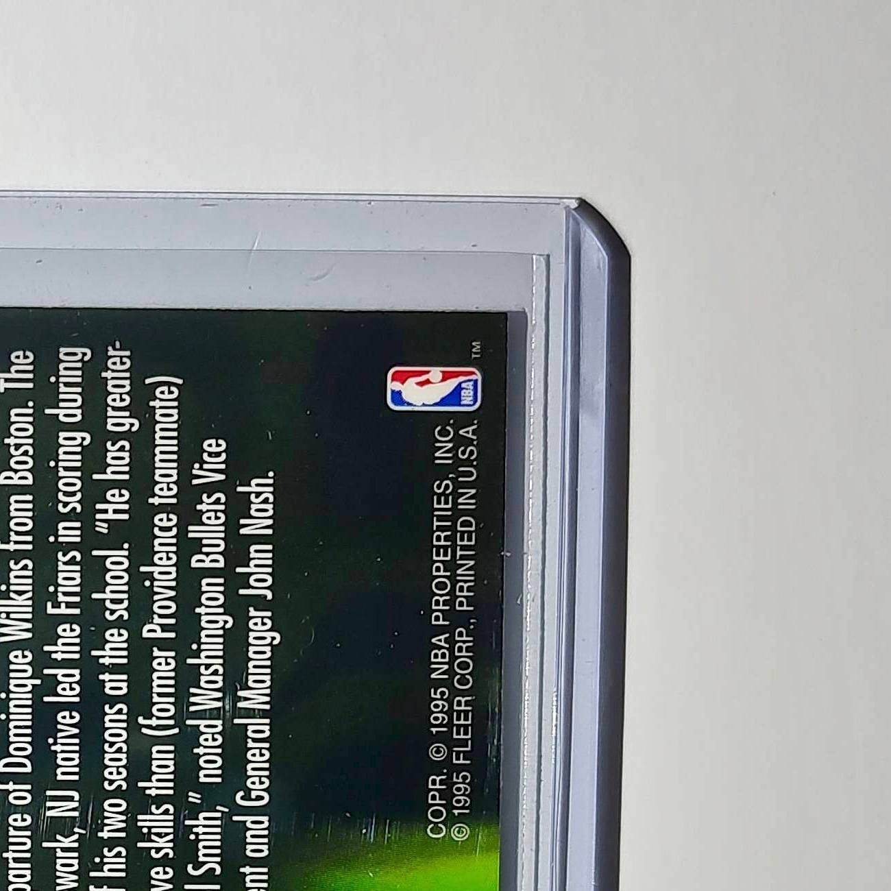 Eric Williams Rookie 1995-96 Flair NBA #R-14 Class of '95