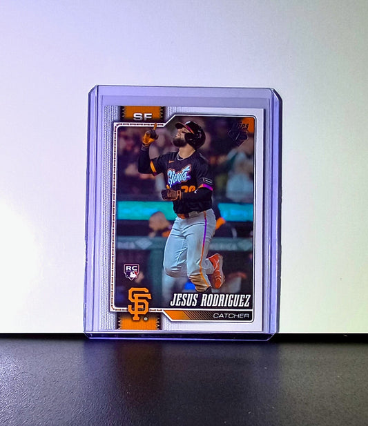 Jesus Rodriguez Rookie 2026 Topps Update MLB #US20 Card San Francisco Giants