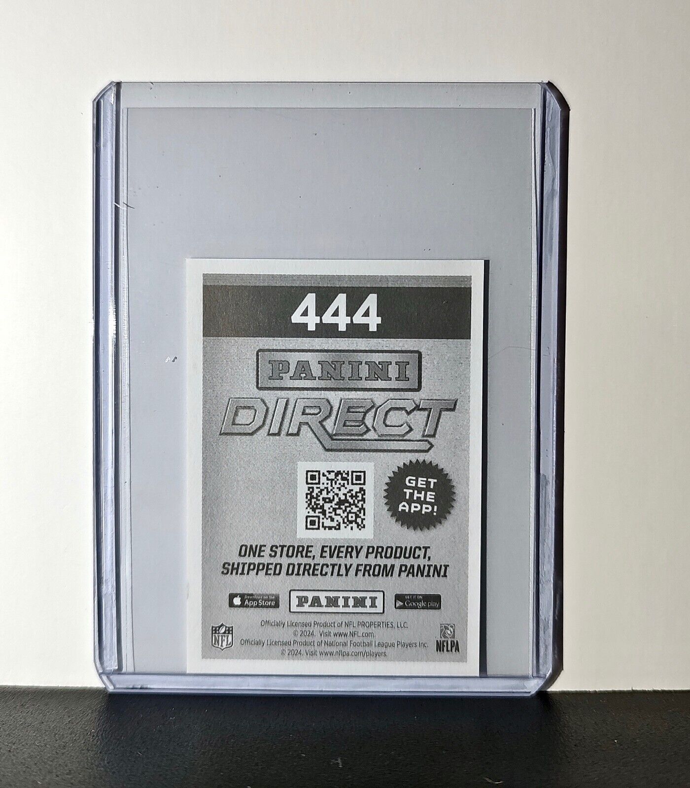 Miles Sanders 2024 Panini NFL Sticker #444 Carolina Panthers