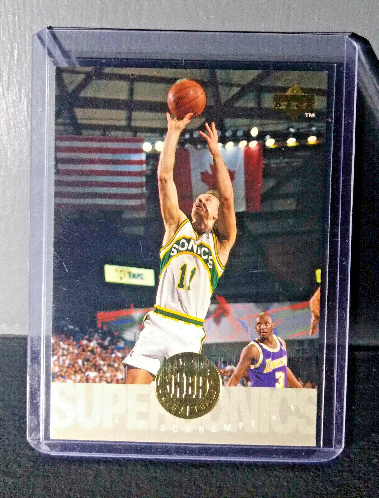 1995-96 Upper Deck Detlef Schrempf #177 Basketball Card