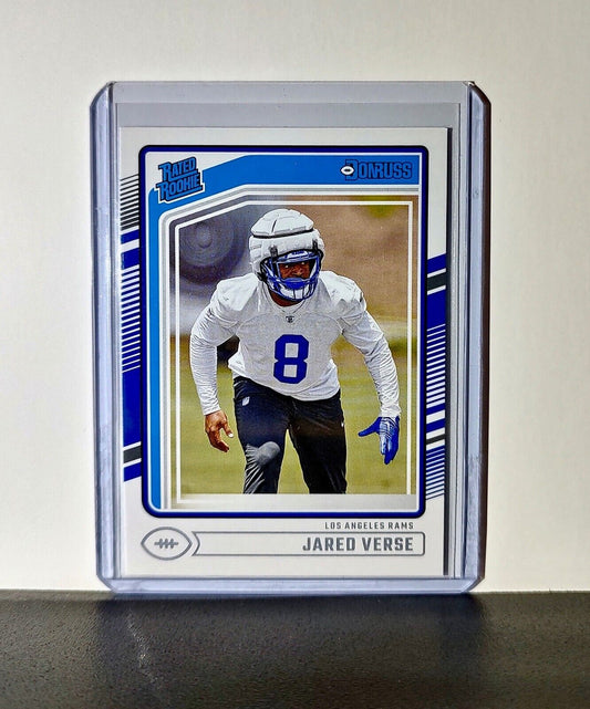 Jared Verse 2024 Panini Donruss NFL #341 Card Los Angeles Rams