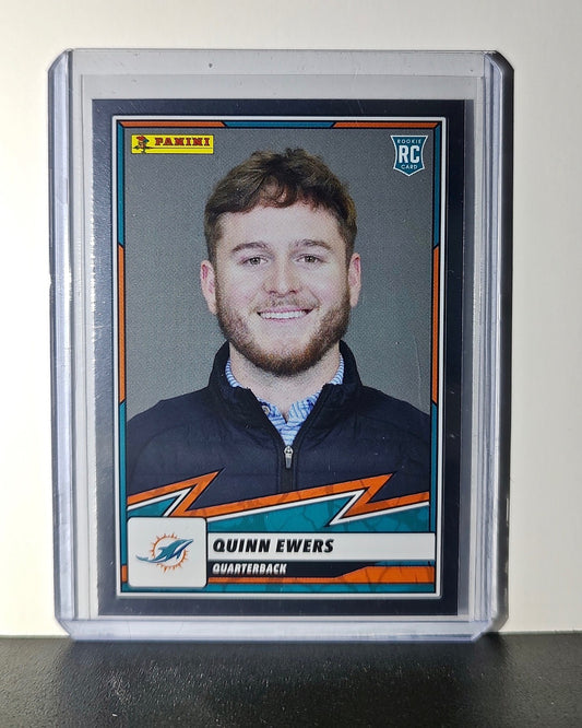 Quinn Ewers Rookie 2025 Panini NFL #100 Foil Sticker Card Miami Dolphins