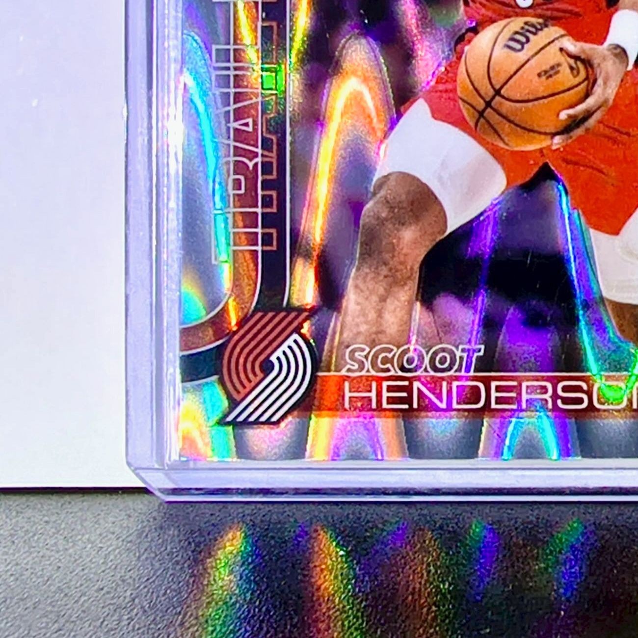 Scoot Henderson 2025-26 NBA Topps Chrome Update RayWave Refractor #85 Card