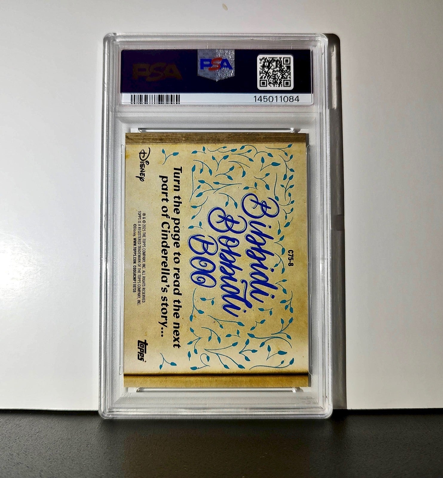 An urgent message from his imperial majesty 2025 Topps Disney #C75-8 PSA 10