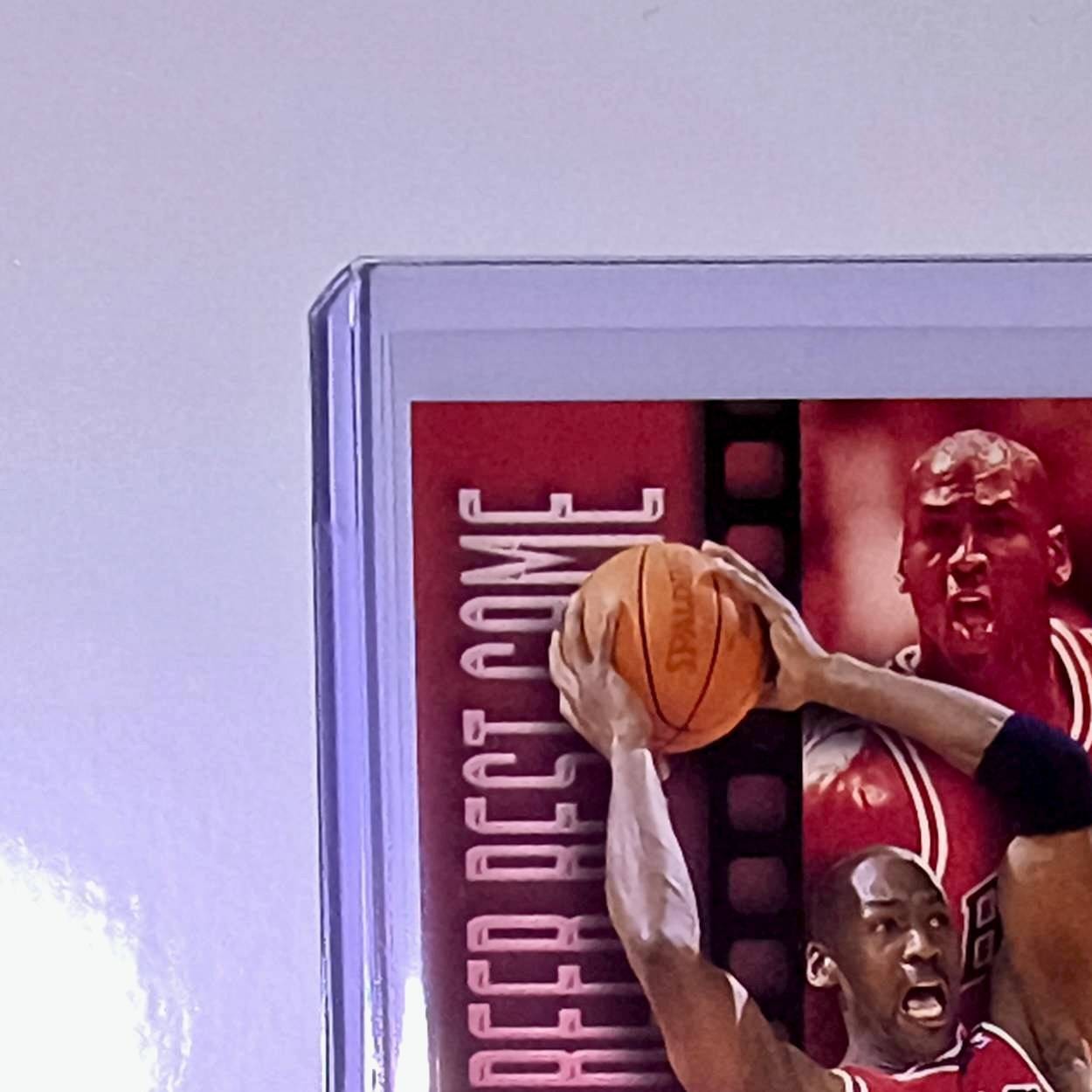 Michael Jordan 1996-97 Hoops Career Best Game #335 Basketball Card Chicago Bulls
