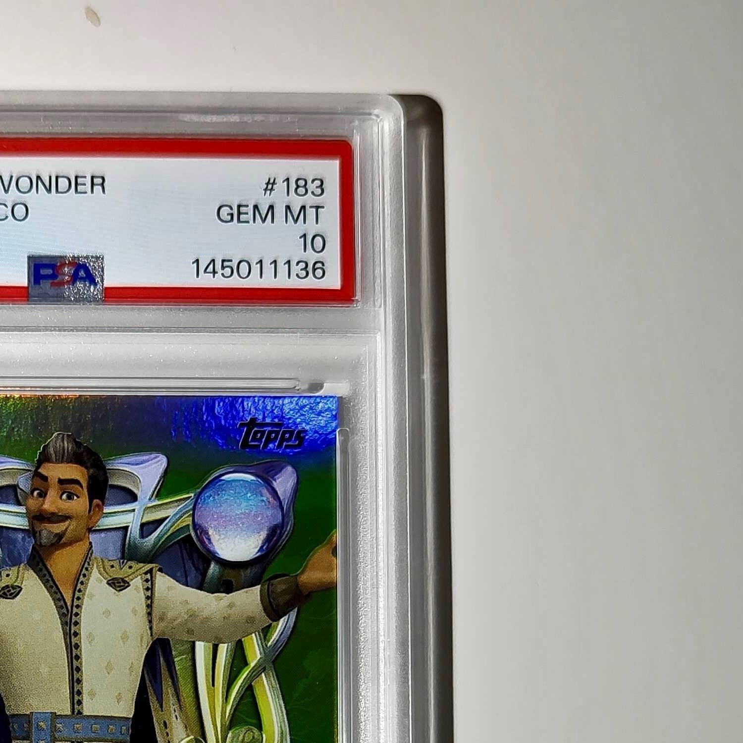 King Magnifico 2025 Topps Disney #183 Card Wish PSA 10 Gem
