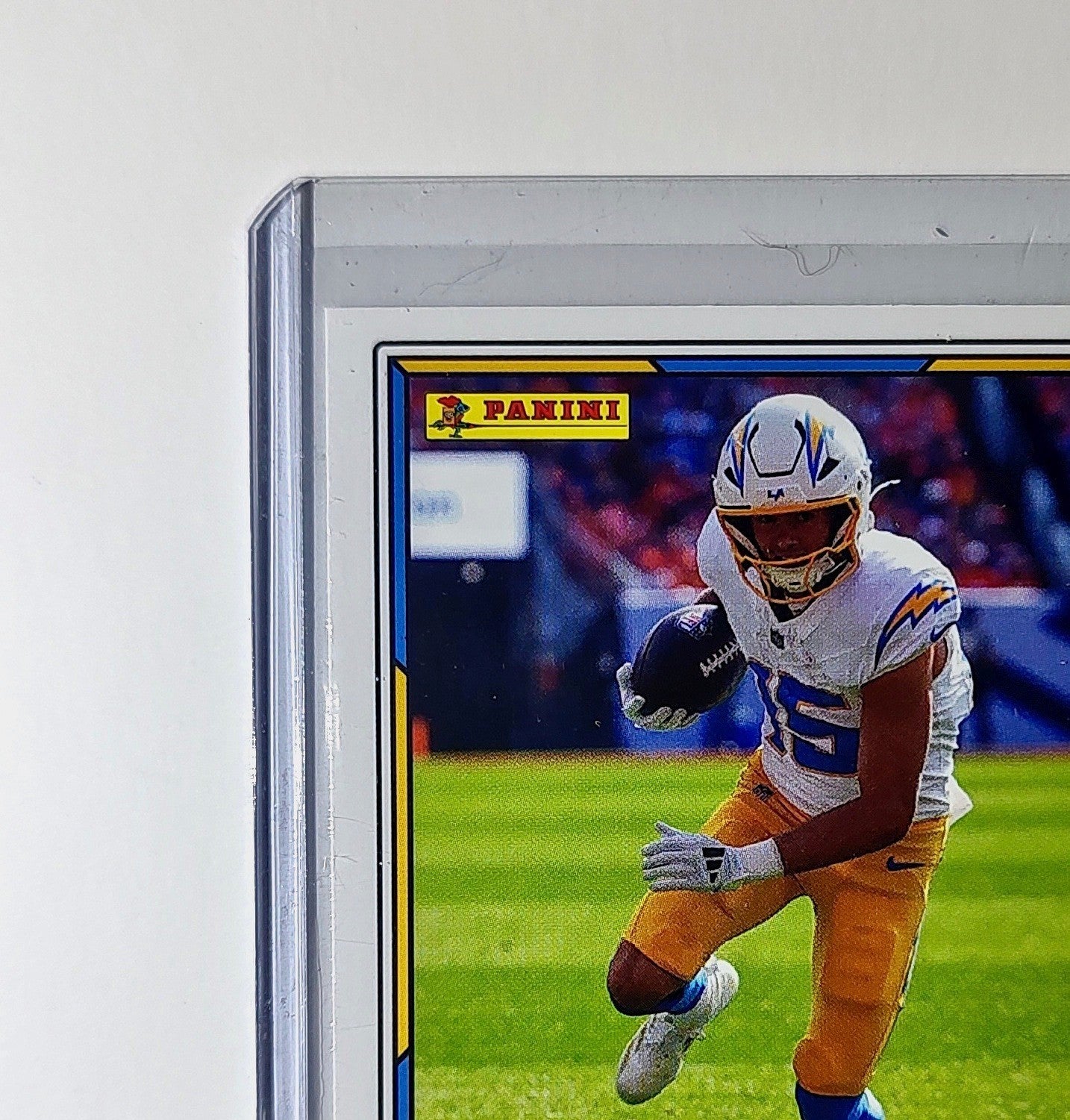 Ladd McConkey 2025 Panini NFL #64 Sticker Card Los Angeles Chargers