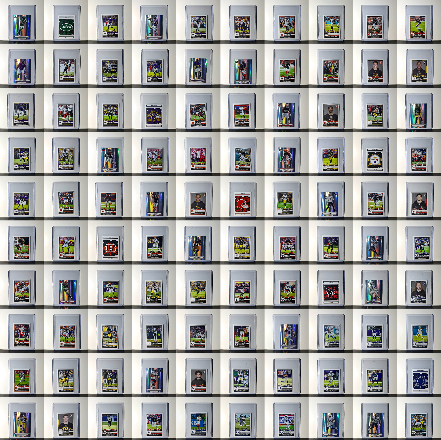 2025 Panini NFL Sticker Collection Complete 564 Football Sticker Set - Toploaded