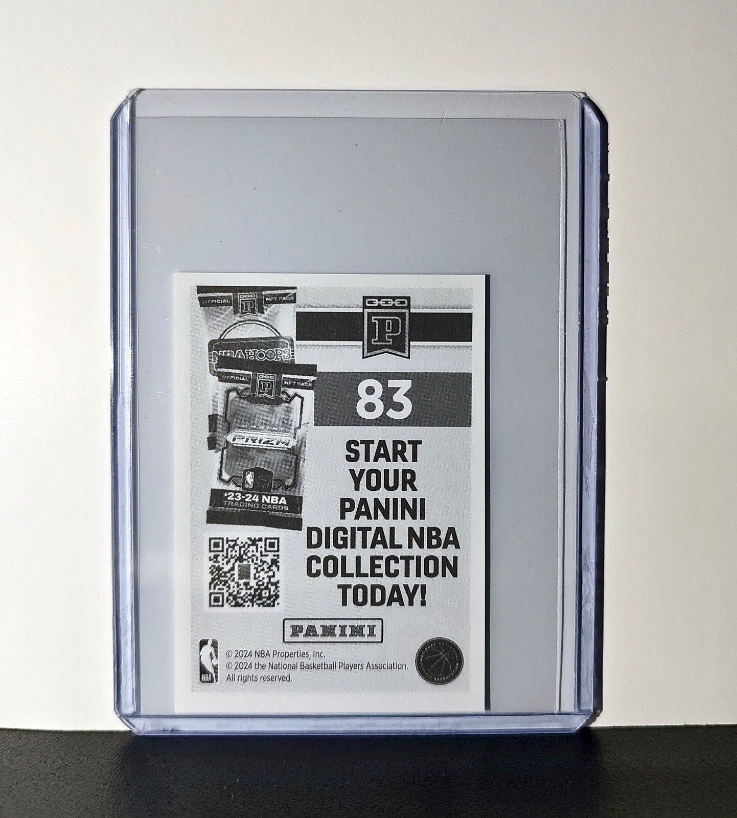 Ron Holland II Rookie Draft 2024-25 Panini NBA #83 Sticker Card Detroit Pistons