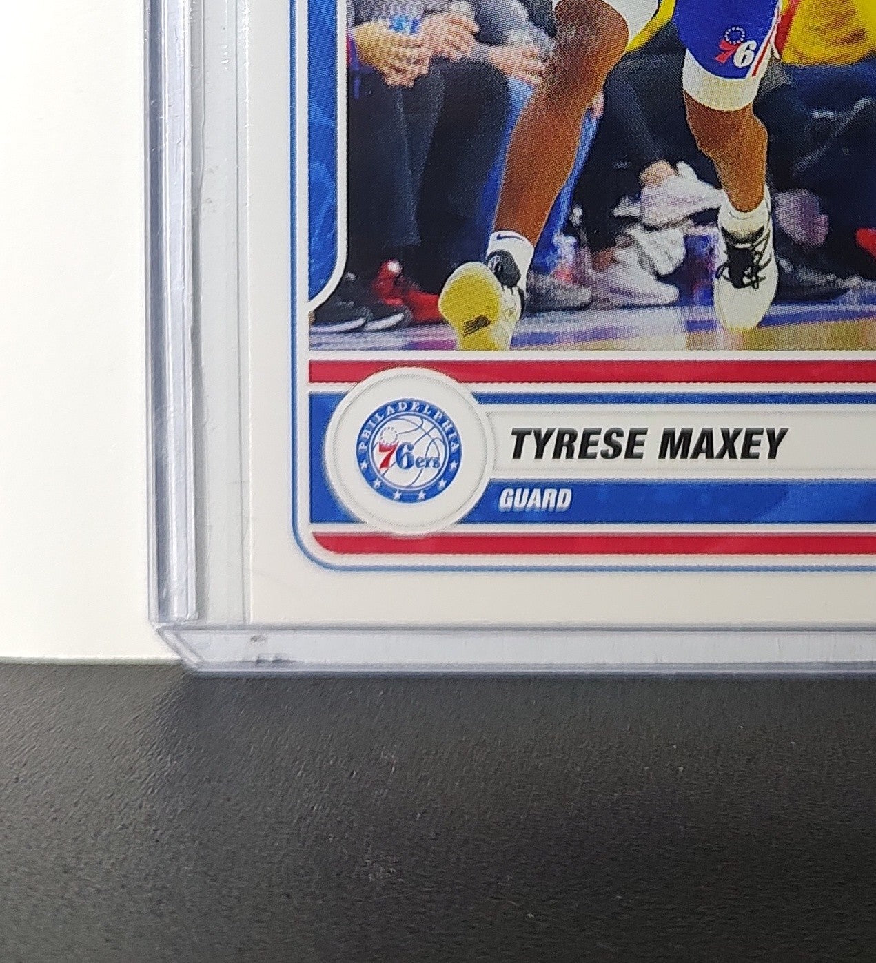 Tyrese Maxey 2023-24 Panini NBA Sticker Card #58 Philadelphia 76ers