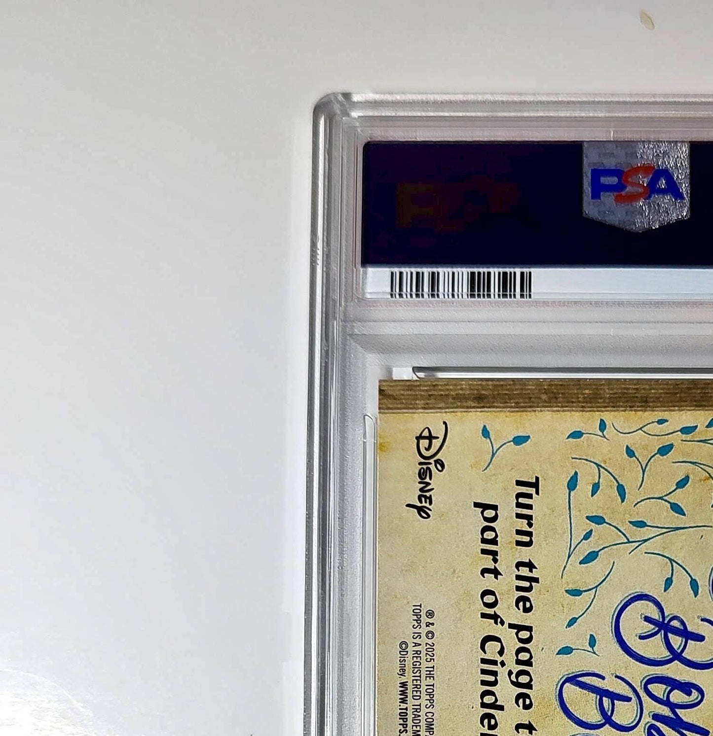 Stop that coach! Close gates! 2025 Topps Disney #C75-19 PSA 10