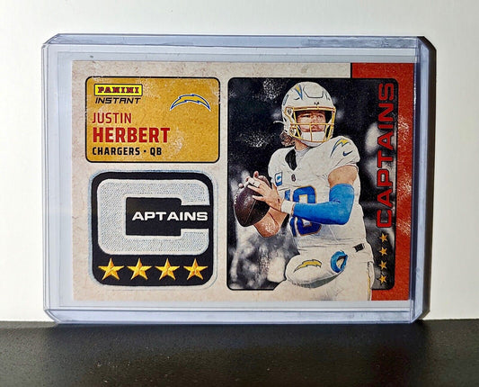 Justin Herbert 2024 Panini Captains NFL #31 Card Los Angeles Chargers 1/351