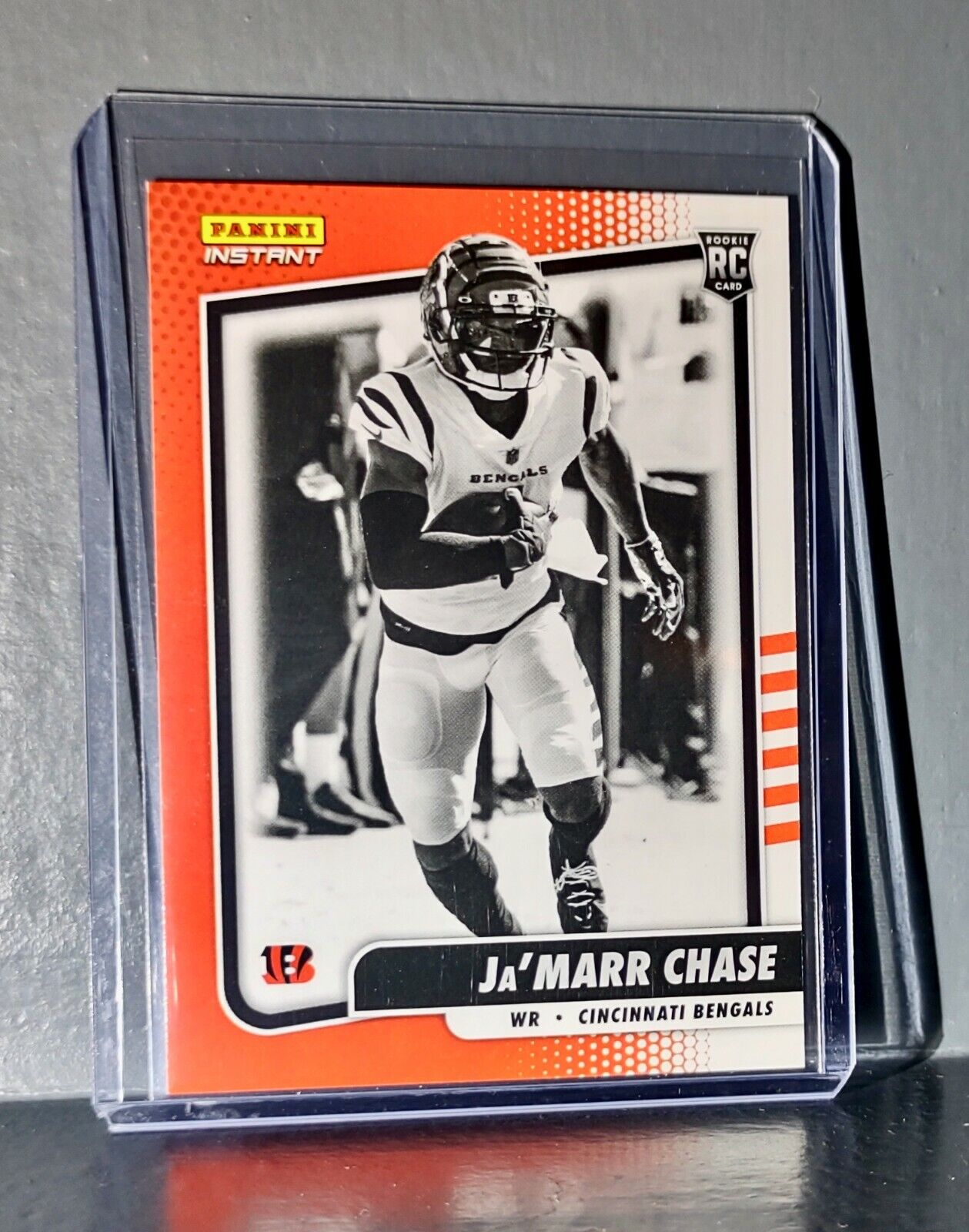 Ja'Marr Chase 2021 Panini NFL Black and White Rookies #5 Card 1/2728