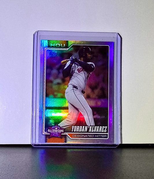 Yordan Alvarez 2026 Topps Update All Star Game MLB #ASG-1 Card Houston Astros
