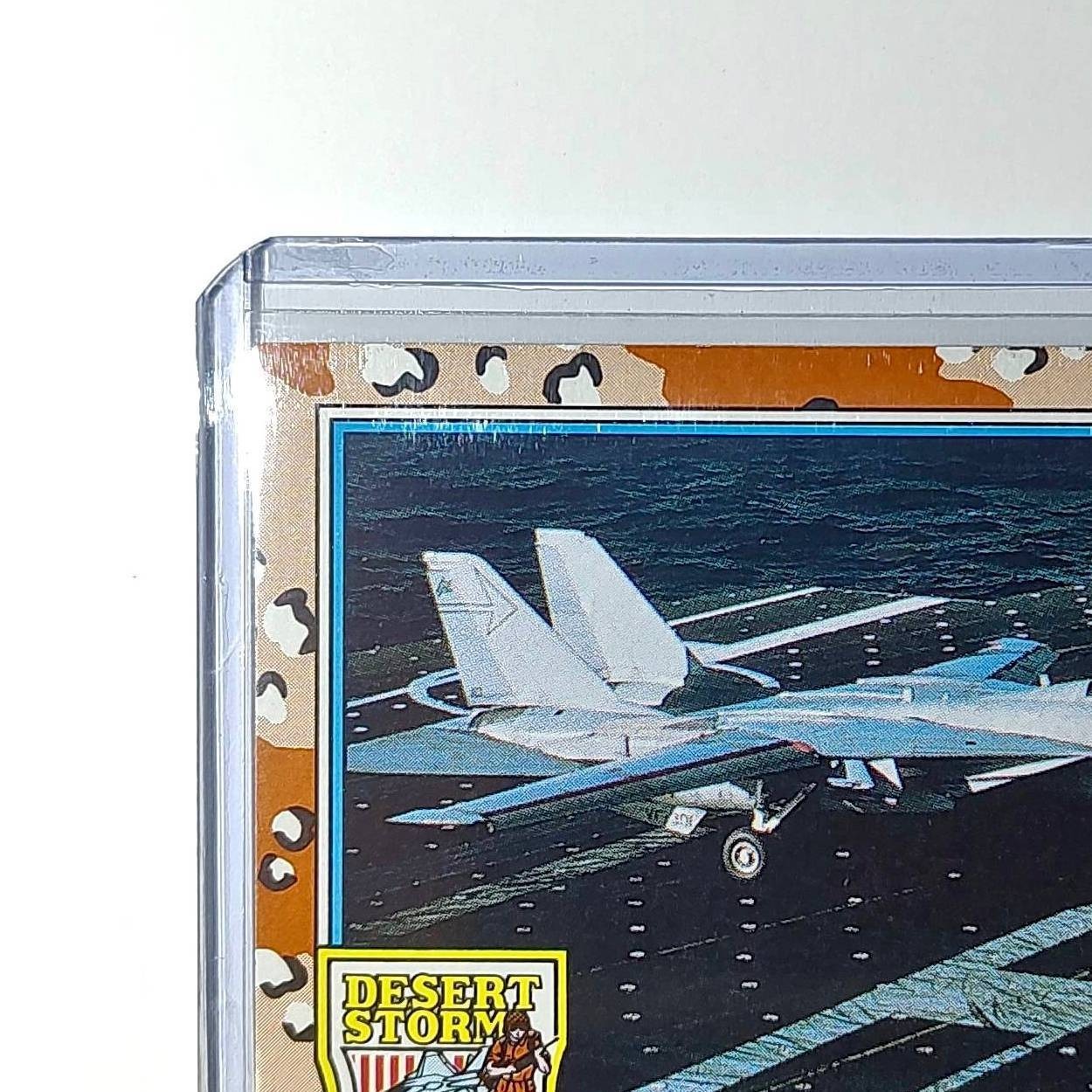 The Agile F-14 1991 Topps Desert Storm #114 Card