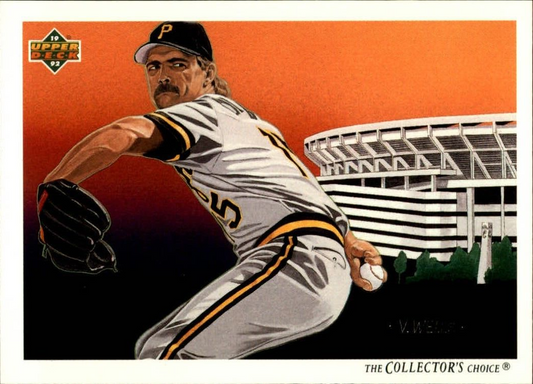 Doug Drabek 1992 Upper Deck MLB #39 Team Checklist Card Pittsburgh Pirates