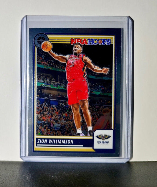 Zion Williamson 2023-24 Panini Premium Stock NBA Hoops #270 Card Pelicans