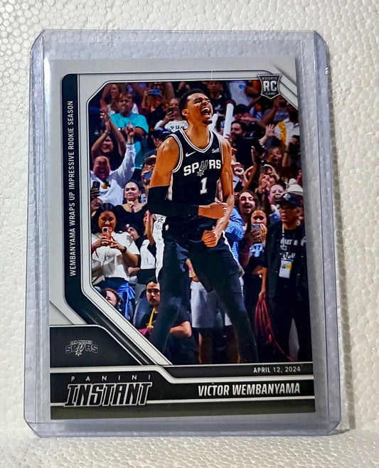 Victor Wembanyama 2023-24 Panini #495 NBA Rookie Card 1 of 12412